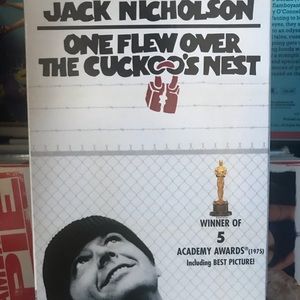 One flew over the cuckoo’s nest VHS